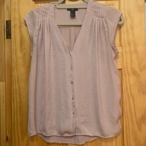 H&M pink blouse